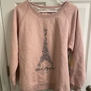 Women’s Karl Lagerfeld Paris Sweatshirt New with Tags!
